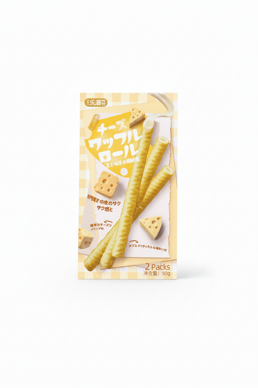 LEMANFEN ROLL DI WAFFLE AL FORMAGGIO/SALE MARINO 52 G