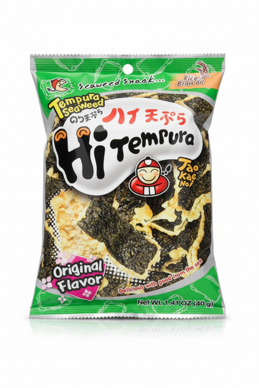 SNACK DI ALGHE IN TEMPURA ORIGINALI 2 X 6 X 40 G TAO KAE NOI