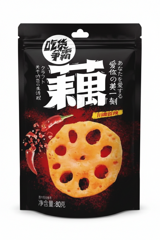 YUMEI CHIPS DI RADICE DI LOTO GUSTO PICCANTE