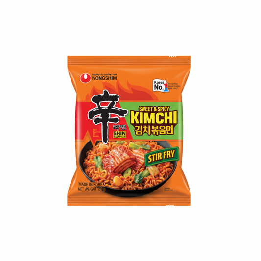 NONGSHIM SHIN RAMYUN KIMCHI STIR FRY DOLCI E PICCANTI 20 X 137 G