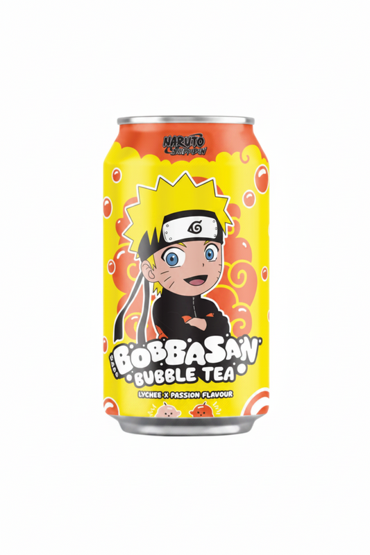 BOBBASAN BUBBLE TEA AL LITCHI E FRUTTO DELLA PASSIONE 320 ML