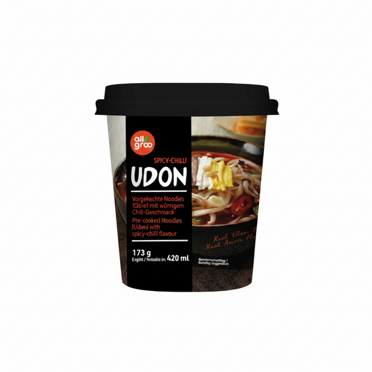 ALLGROO NOODLES UDON IN CUP AL CHILI PICCANTE 173 G
