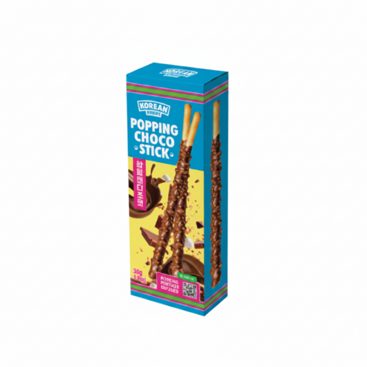 KOREAN STREET BASTONCINI AL CIOCCOLATO CON CRISP POPPING 54 G