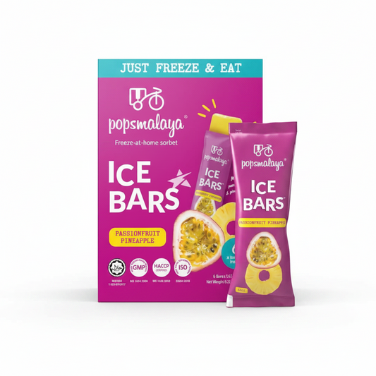 MY POPSMALAYA ICE BAR AL GUSTO DI FRUTTO DELLA PASSIONE E ANANAS 270 ML