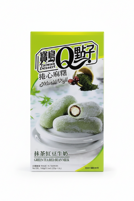 Q MOCHI ROLL TÈ VERDE AL FAGIOLI ROSSI 150 G