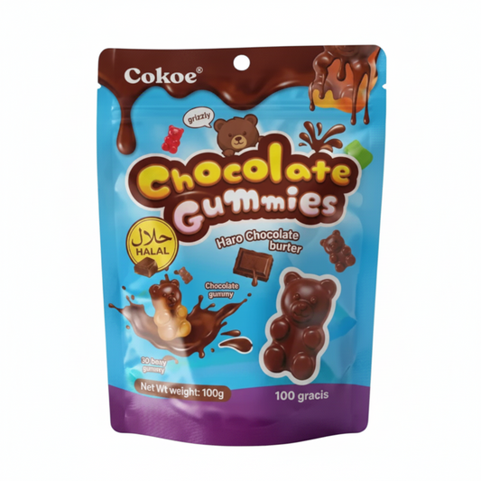 COKOE ORSETTI GOMMOSI RICOPERTI DI CIOCCOLATO 80 G