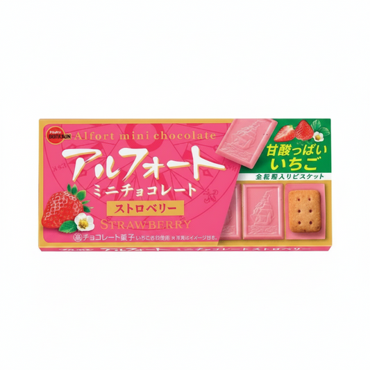 BOURBON ALFORT MINI CIOCCOLATO ALLE FRAGOLE 55 G