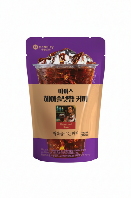 MCNULTY ICE AMERICANO AL GUSTO NOCCIOLA 190 ML