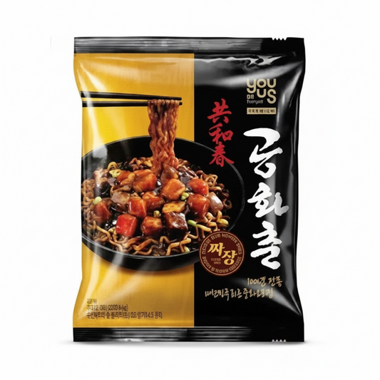 GS YOUUS GONGHWACHUN RAMYUN JJAJANG 195 G