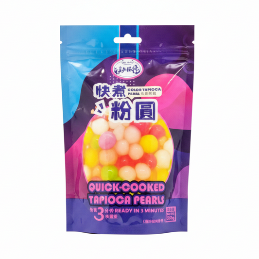 PERLE DI TAPIOCA COLORATE PER BUBBLE TEA
