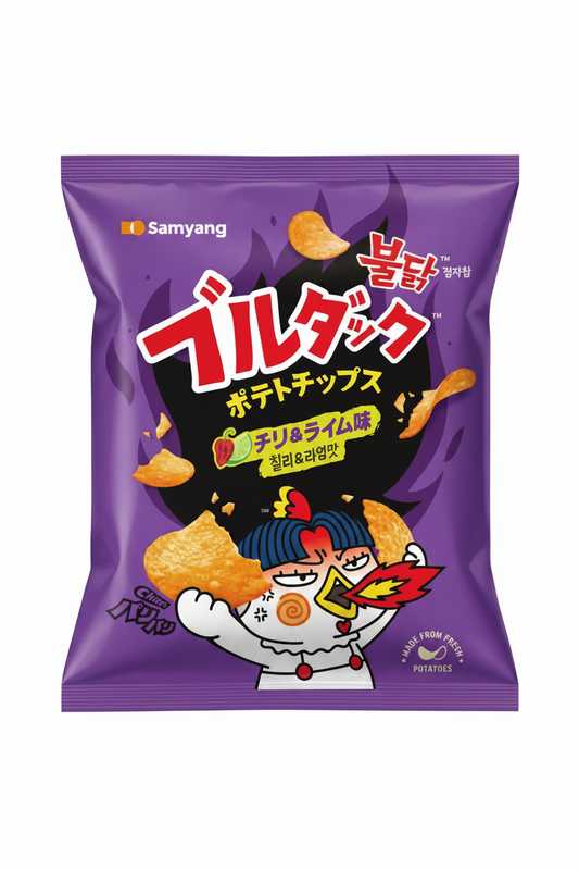 PATATINE SAMYANG BULDAK AL LIME E PEPERONCINO 55 G