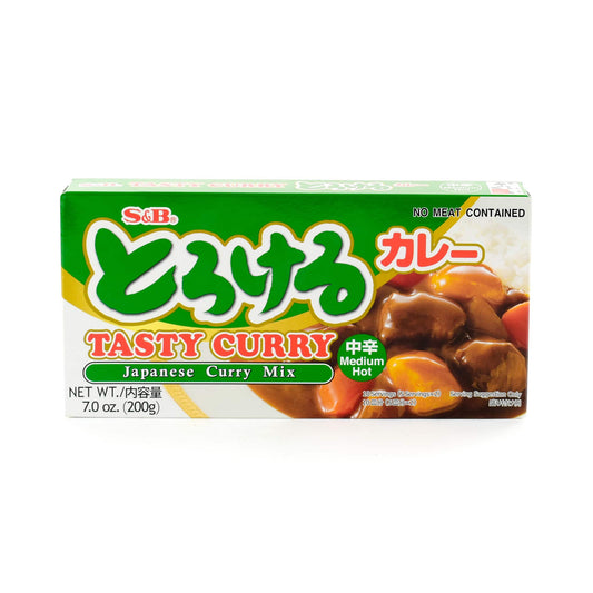 Curry Giapponese Med Hot S&B 200g
