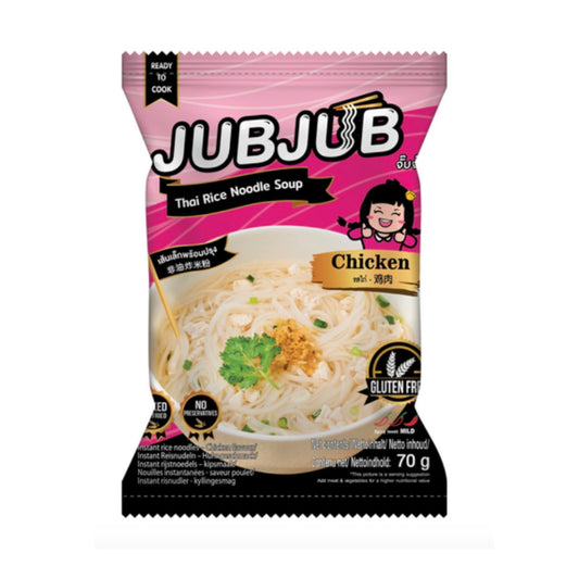 JUBJUB NOODLE ISTANTANEI DI RISO 70G GUSTO POLLO