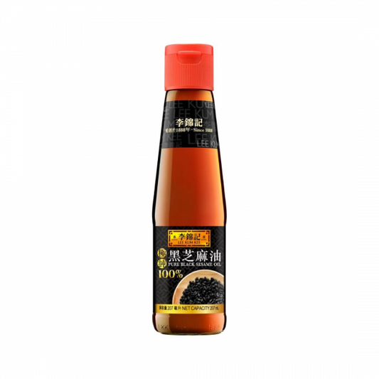 Lee Kum Kee Olio di Sesamo Nero Puro (Tostato) - 207ml
