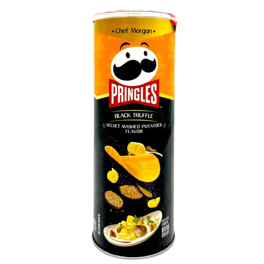 Pringles Black Truffle gusto purea di patate al tartufo nero