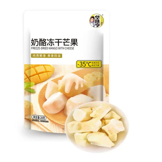 SNACK DI MANGO LIOFILIZZATO CON FORMAGGIO 28G