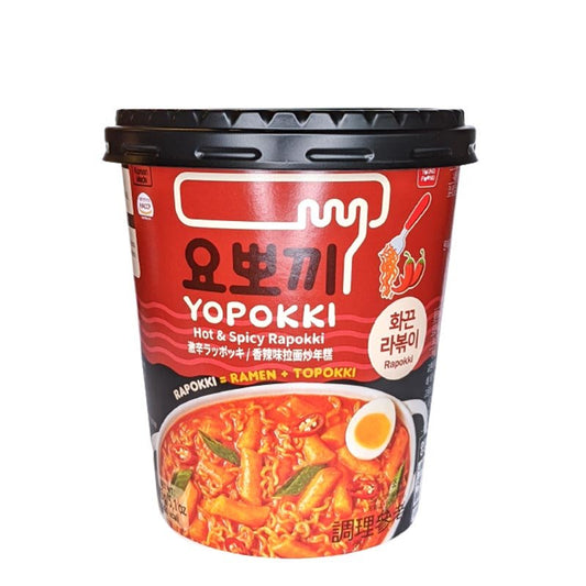Yopokki Rapokki Gnocchi di riso con Ramen Hot & Spicy