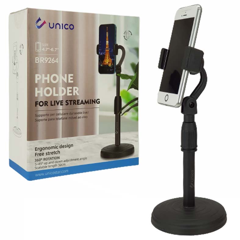 SUPPORTO DA TAVOLO PER SMARTPHONE