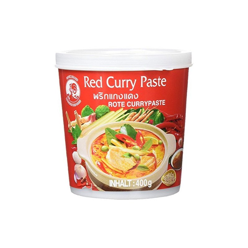 Curry Rosso in Pasta Tailandese - Cock Brand 400g