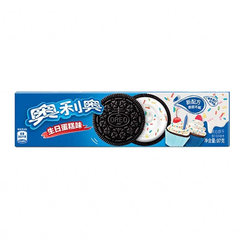 Oreo - Biscotti gusto Torta di Compleanno - 97g