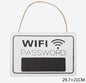 Cartello In Legno per WI-FI