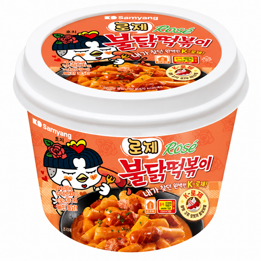 BULDAK TTEOBOKKI GNOCCHI IN CUP 185G ROSE PICCANTE