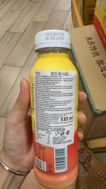 BEVANDA tè oolong al sapore di pesca da 330ml
