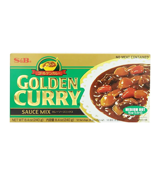 GOLDEN CURRY MEDIO PICCANTE 220G