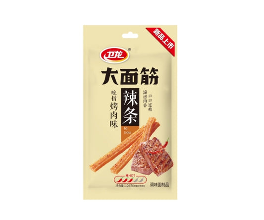 WeiLong - Big Latiao gusto PICCANTE E BBQ 65G