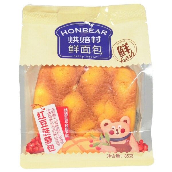 HonBear MELON PAN Con Fagioli Rossi