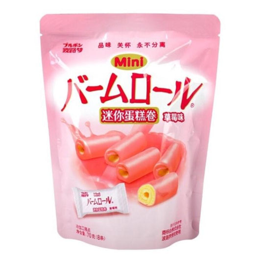 MINI TORTINE ROLL GUSTO FRAGOLA 70G