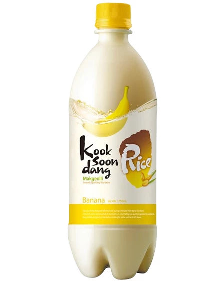 Kooksoondang Makgeolli - Gusto Banana 3% - 750ml