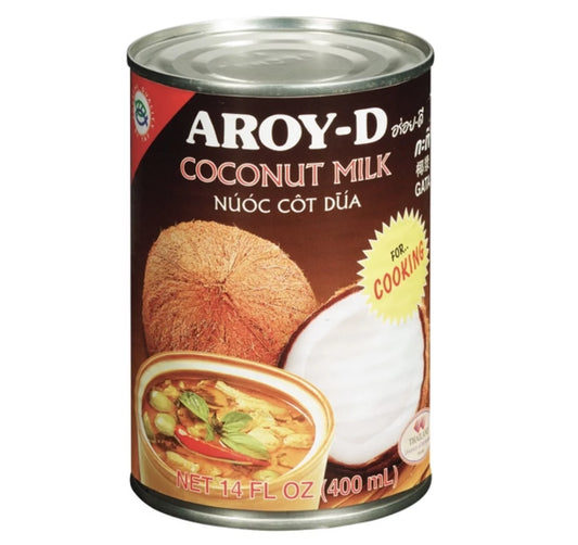 AROY-D Latte di Cocco 400ml per Cucina