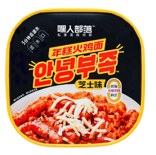 Ramen istantaneo con tteobokki gusto di pollo piccante/formaggio 170g