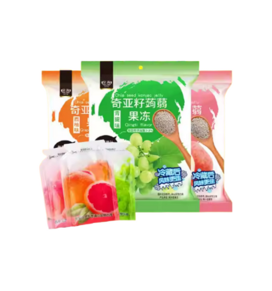 GELATINA DI KONJAC CON SEMI DI CHIA