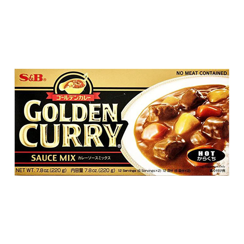 GOLDEN CURRY PICCANTE 220G