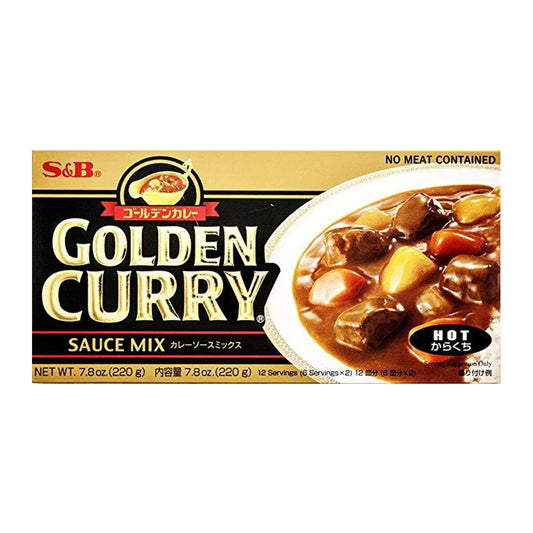 GOLDEN CURRY PICCANTE 220G