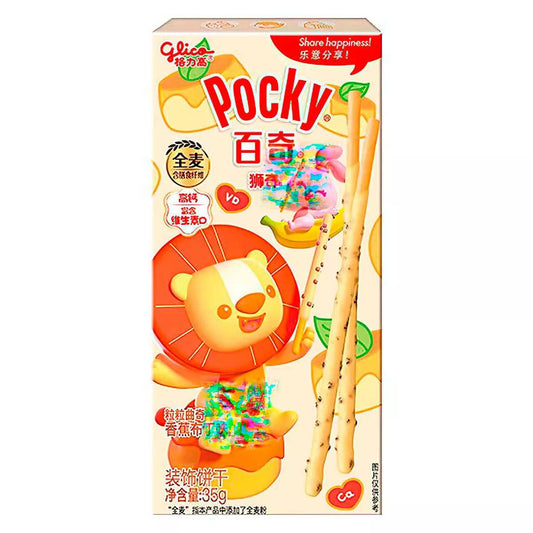 Pocky Bastoncini gusto Banana con granella di biscotti
