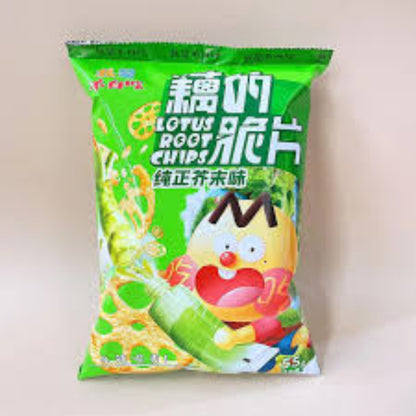 Chips di Loto gusto Wasabi