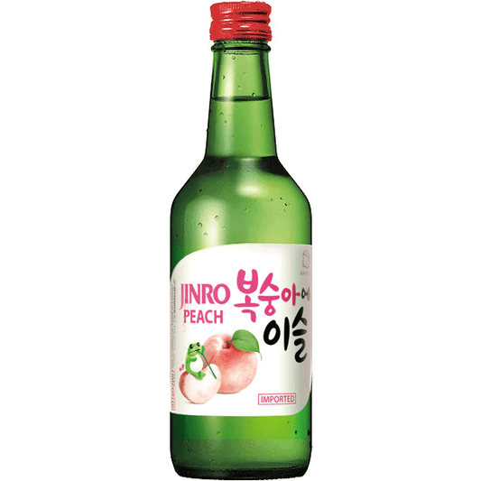 Jinro Soju Pesca Liquore Coreano 350ml