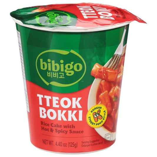 BIBIGO TTEOBOKKI PICCANTE IN CUP 125G