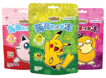 Gelatine di Konjac Pokemon