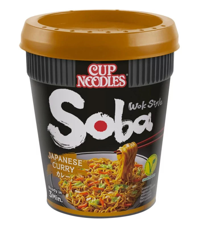 Nissin Cup Soba Gusto Curry