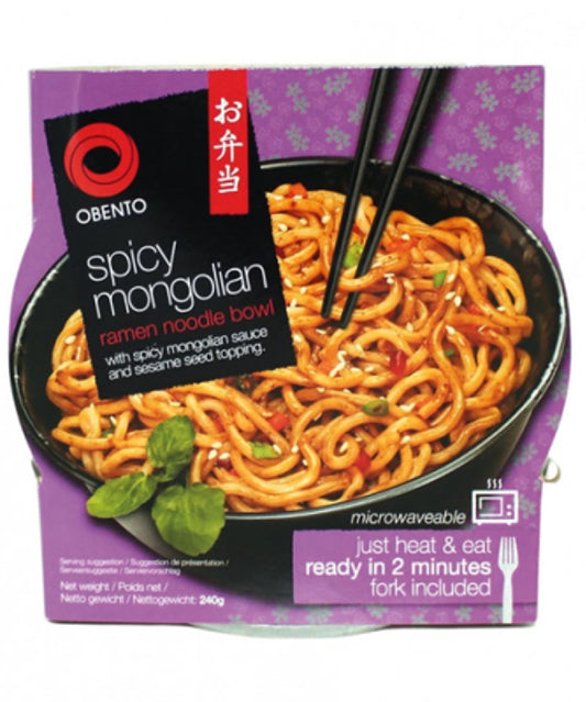 Obento Udon Istantaneo SPICY MONGOLIAN