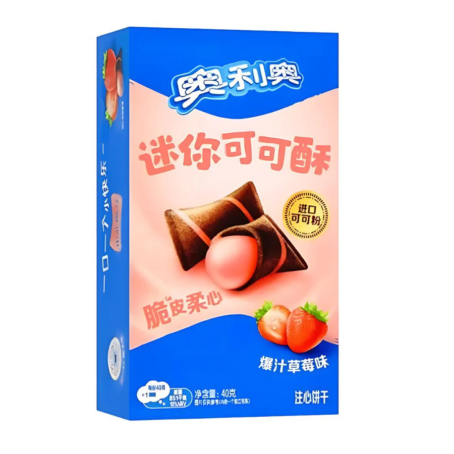 OREO MINI BISCOTTI ALLA FRAGOLA 40G