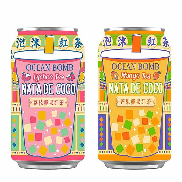 Ocean Bomb THE NERO CON NATA DE COCO 315ML