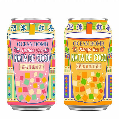 Ocean Bomb THE NERO CON NATA DE COCO 315ML