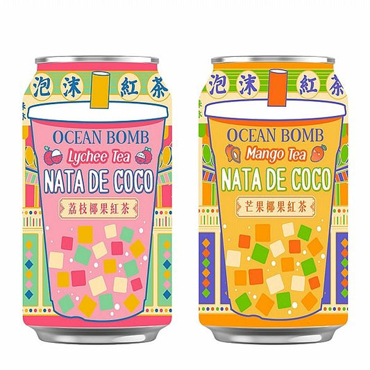 Ocean Bomb THE NERO CON NATA DE COCO 315ML