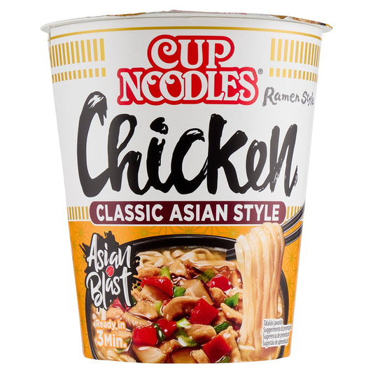 Cup Noodles CHICKEN Ramen Istantanei GUSTO POLLO CLASSICO
