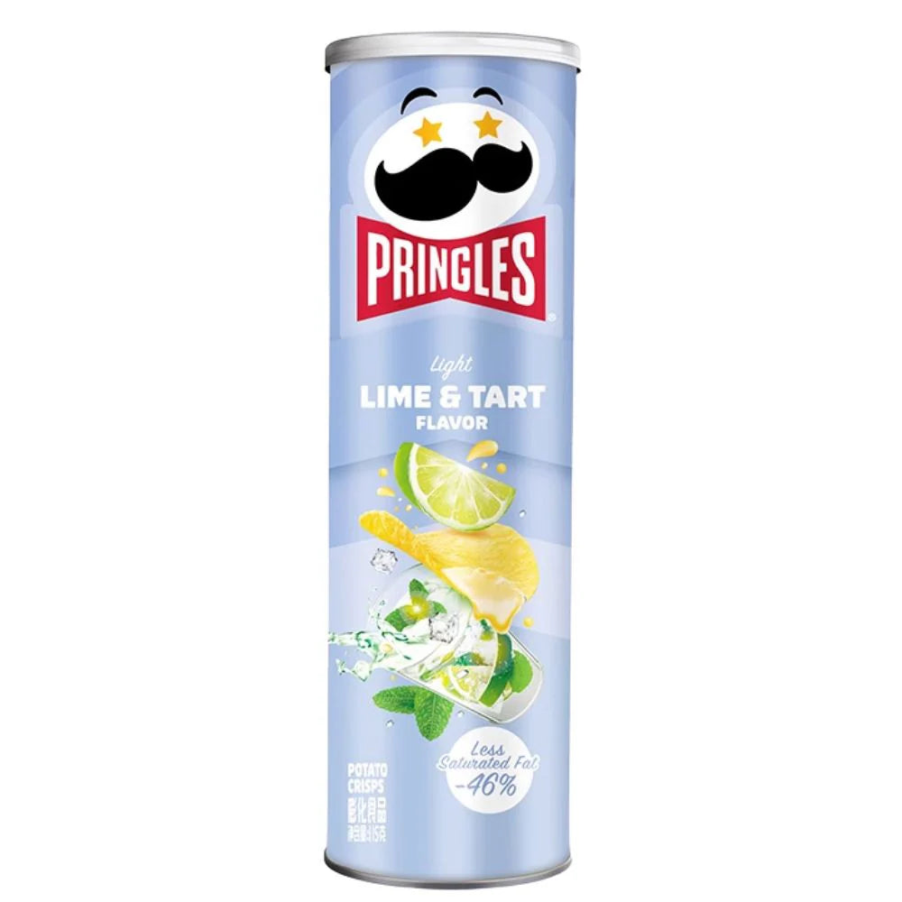 Pringles patatine al gusto LIME & TART  110g